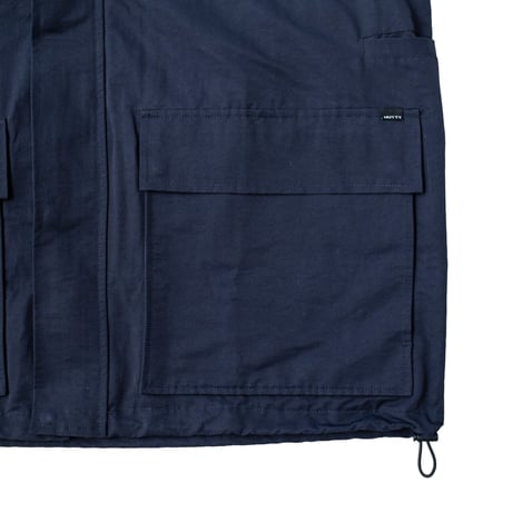 nuttyclothing × GOODWAVE / Flowing vest  Navy "Exclusive color"