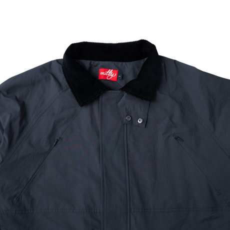 nuttyclothing / Flow Jacket Charcoal Black