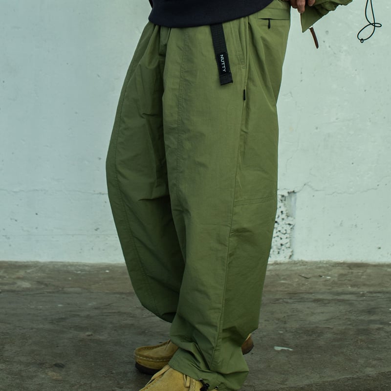 nuttyclothing / Daily Wide Pants Olive | nuttyc