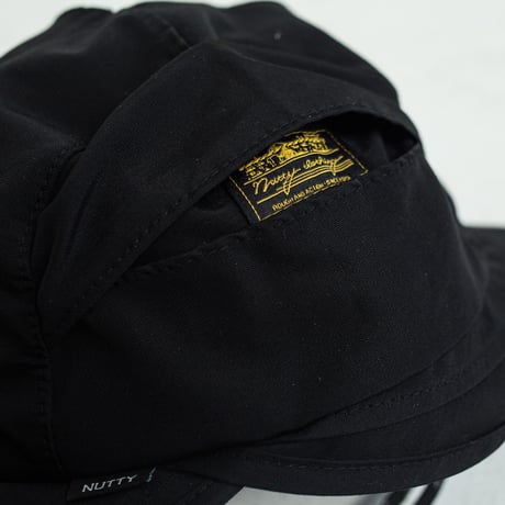 nuttyclothing × GOODWAVE / Fishing Birdcap Black