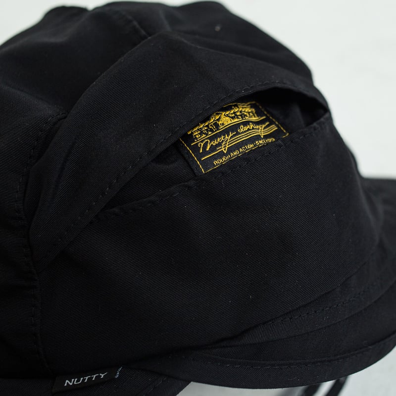 nuttyclothing × GOODWAVE / Fishing Birdcap Blac