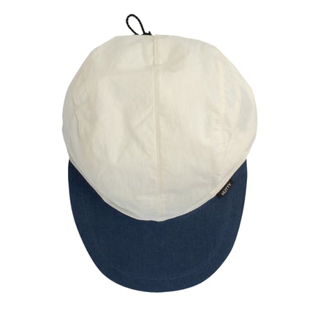 nuttyclothing / Ramble Twotone Cap Ecru White & Navy