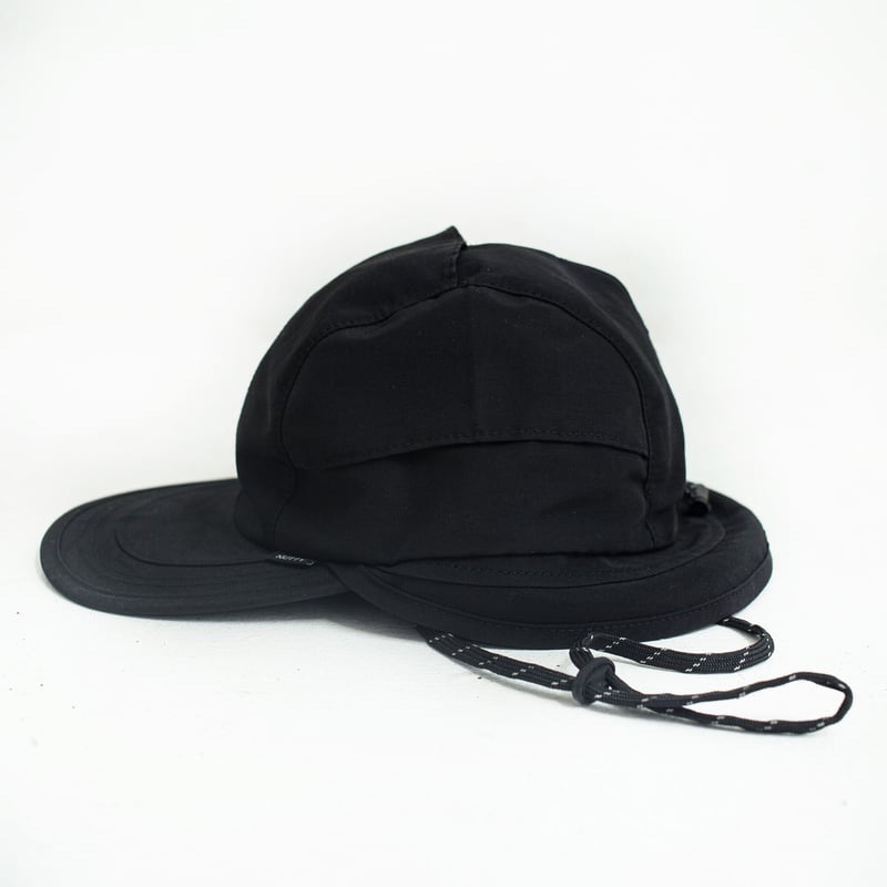 nuttyclothing × GOODWAVE / Fishing Birdcap Blac