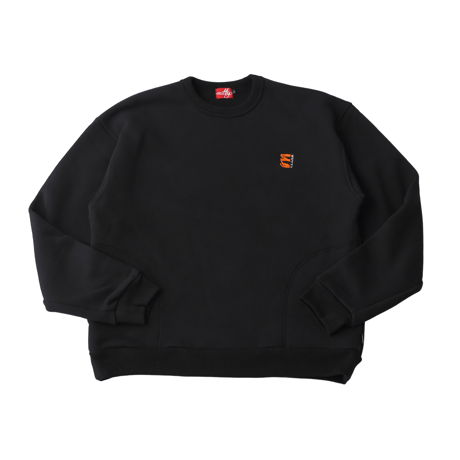 nuttyclothing × STAPES / Daily Heavyweight Crewneck Sweat  Black