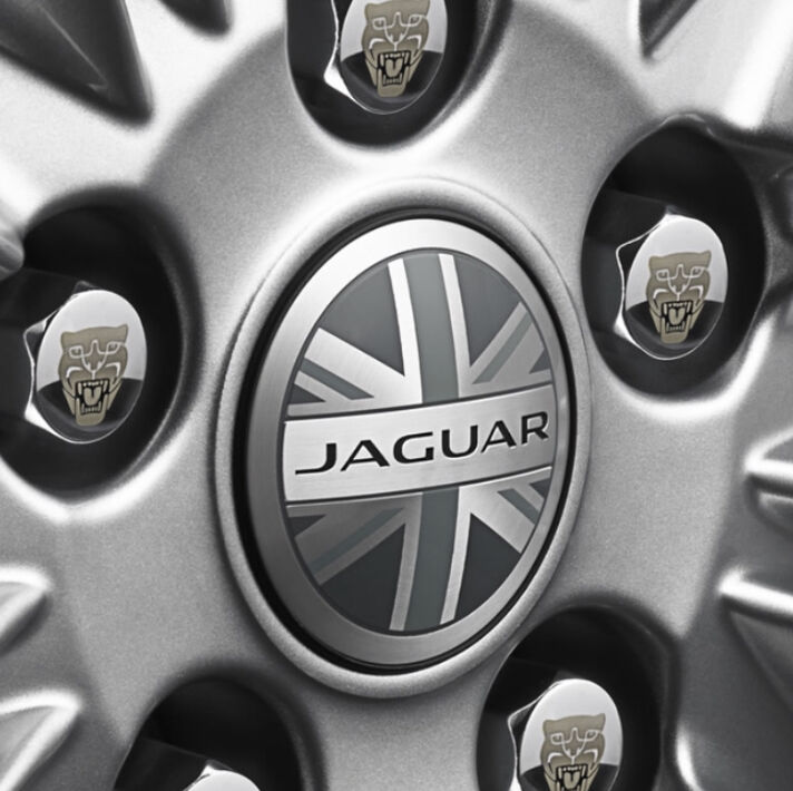 JAGUAR 純正品 ユニオンジャック ホイールセンターキャップ ( ハブ 