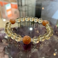 レモンクオーツ　ブレスレット