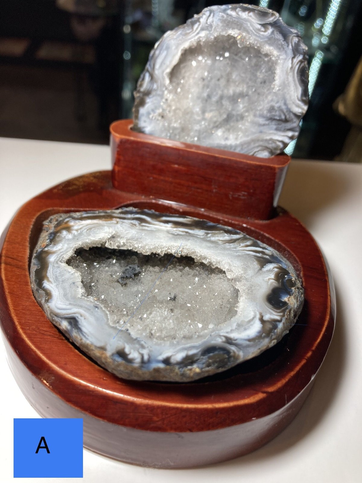 #美品!!　蓋付きトレジャー瑪瑙　台座付き!! 蓋付きトレジャー瑪瑙台付き A | 本格風水 LIKI