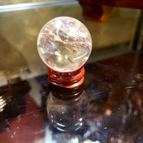 幸運玉（水晶）　３０mm