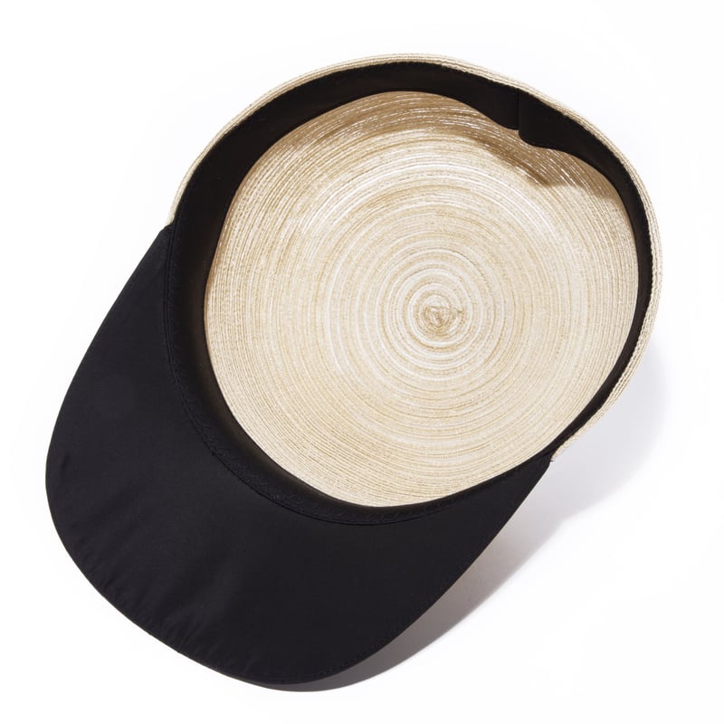 twine cap / black,beige | IRIS47 official onlin...