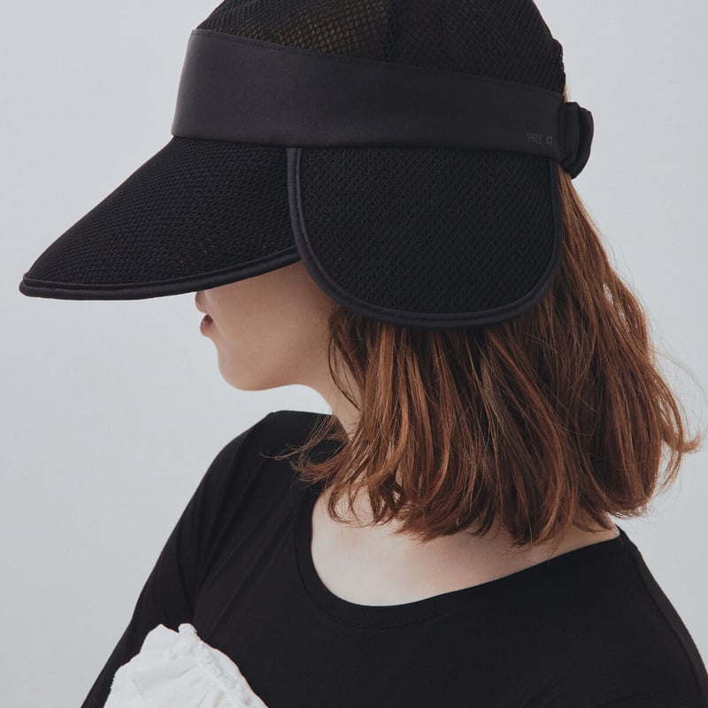 shadow cap / black,beige | IRIS47 official onli