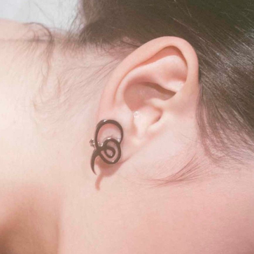 ivy earring / silver | IRIS47 official online s...