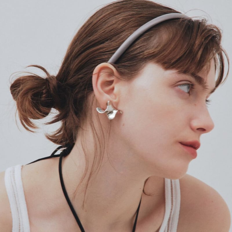 seaweed earring | IRIS47 official online store