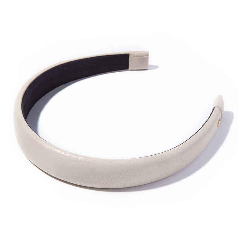 nocturne wide head band / black,brown,beige,cam...