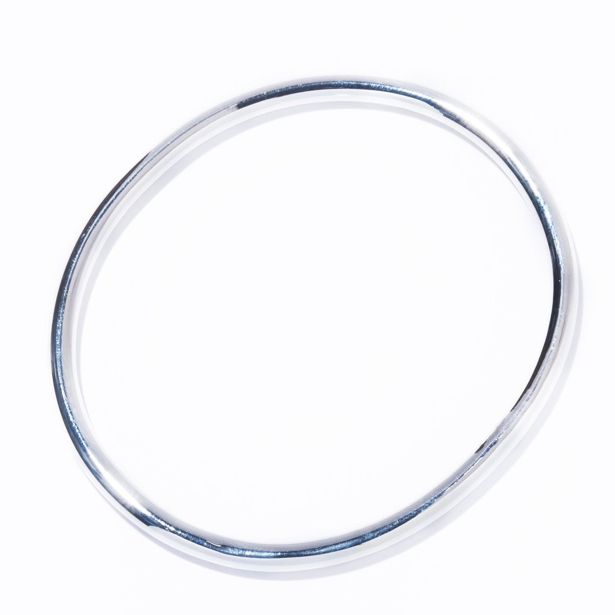 classic oval band silver | IRIS47 official onli