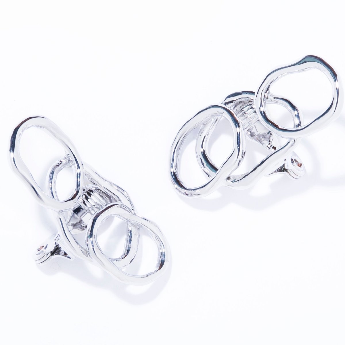 vein earring / silver,gold | IRIS47 official on...