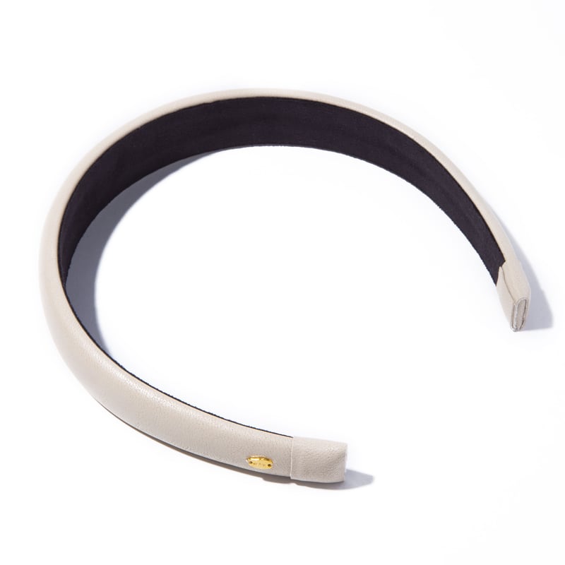 nocturne wide head band / black,brown,beige,cam...