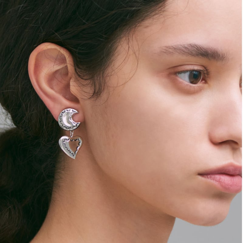 ancient moon earring | IRIS47 official online s...