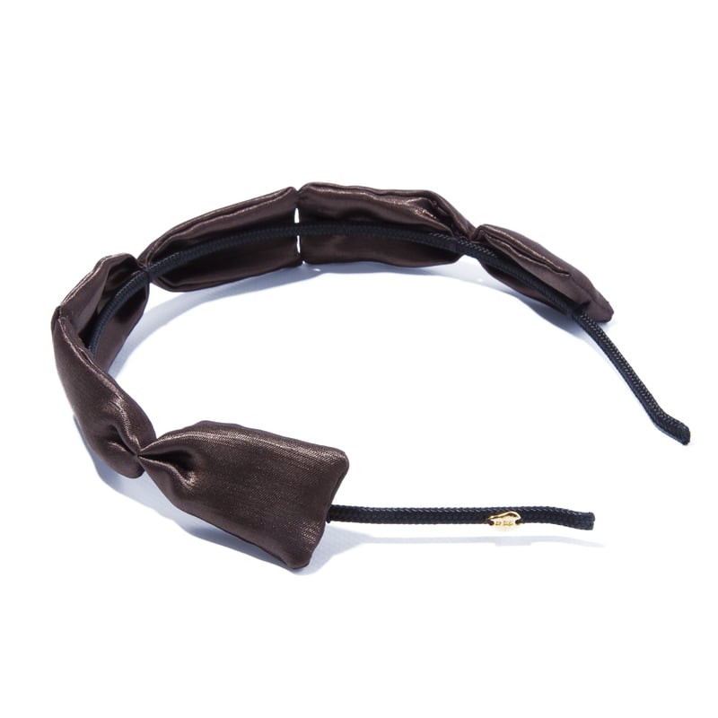 Kate headband / black,brown | IRIS47 official o...