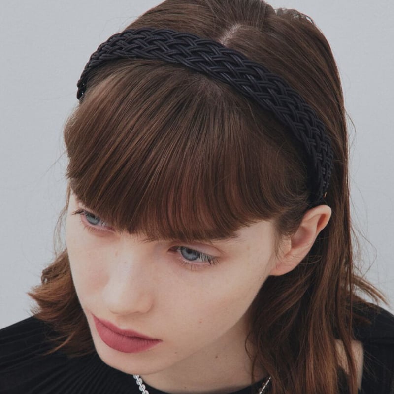 Lee headband / black,brown,navy | IRIS47 offici...