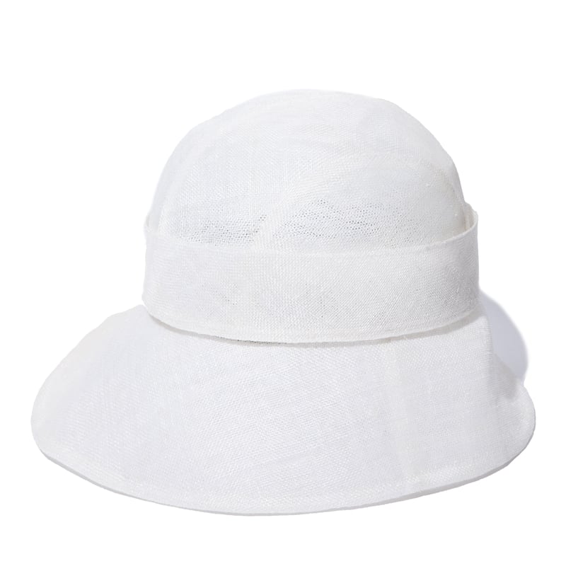 opaque hat / black,white | IRIS47 official onli