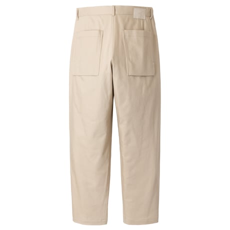 nuterm / Two Tuck Wide Trousers