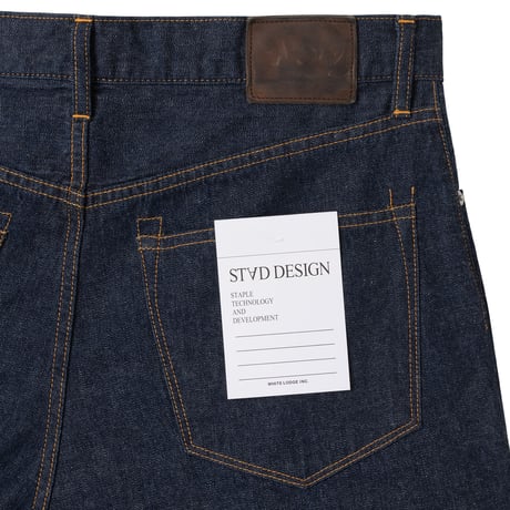 STAD DESIGN / 5 Pocket Denim Pants