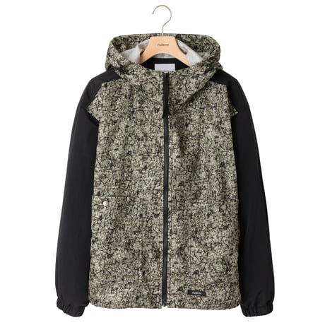 nuterm / Graphite Print Hoodie