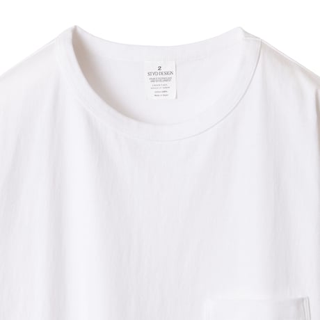 STAD DESIGN / Crew Neck Pocket TEE