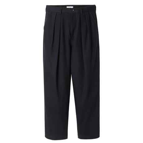 nuterm / Two Tuck Wide Trousers