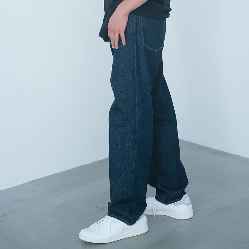 STAD DESIGN / 5 Pocket Denim Pants | WHITE LODG