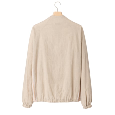 nuterm / Hi Neck Raglan Sleeve Blouson