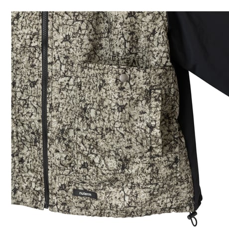 nuterm / Graphite Print Hoodie