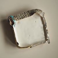 中田 篤　脚付角皿