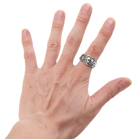 sperm shock ring silver