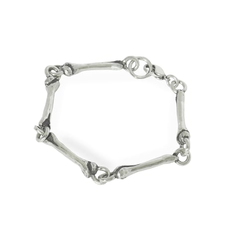 bones bracelet silver
