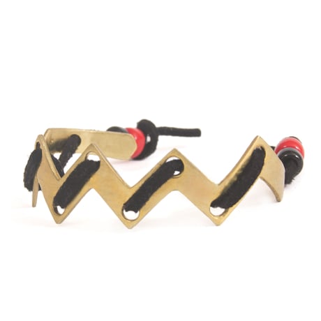 jaggy bangle brass