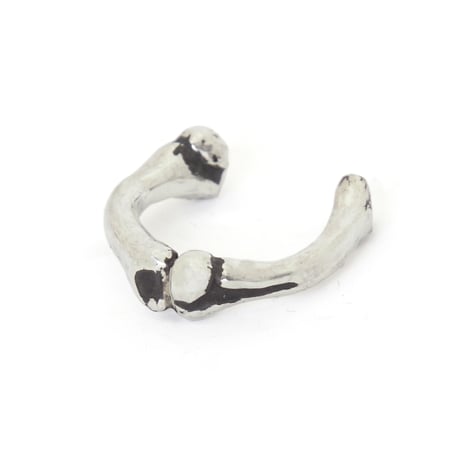 tow bones ring silver