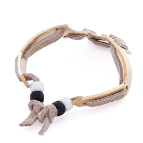tiers bangle brass