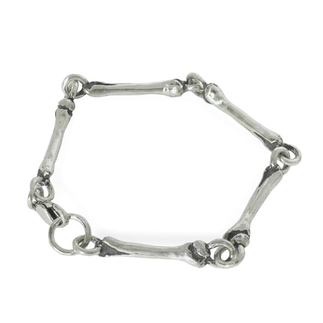 bones bracelet silver