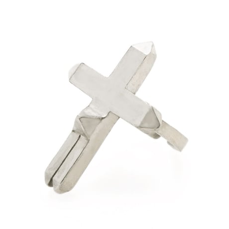 jesus ring typeB silver