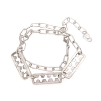 tooth bracelet silver typeB