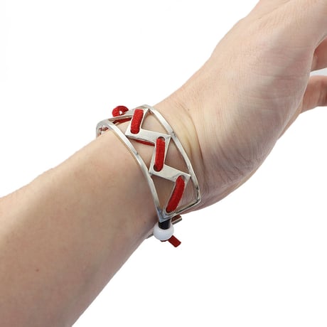 framejaggy bangle silver