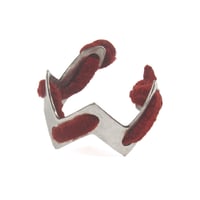 jaggy ring silver