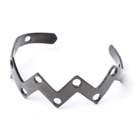 jaggy bangle black