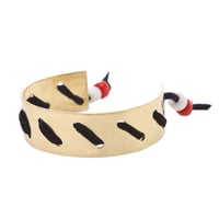 lace bangle brass