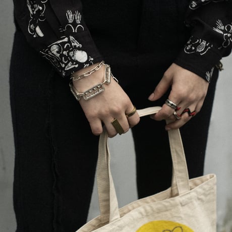 tooth bracelet silver typeB