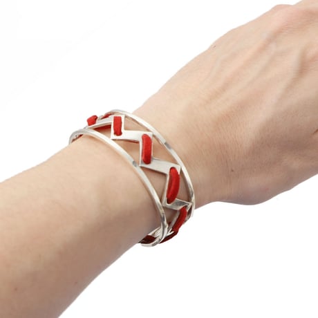 framejaggy bangle silver
