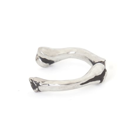 tow bones ring silver