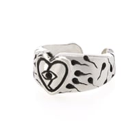 sperm shock ring silver
