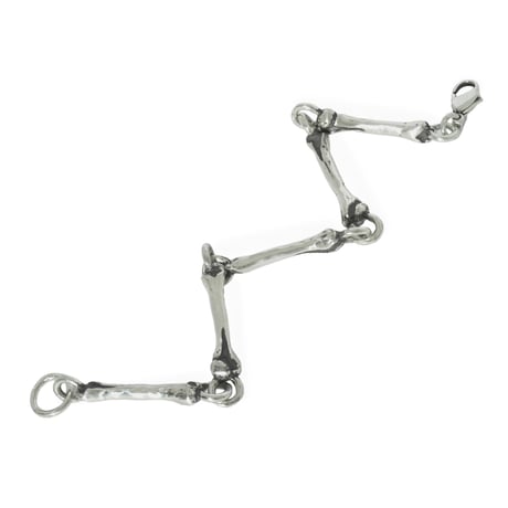 bones bracelet silver